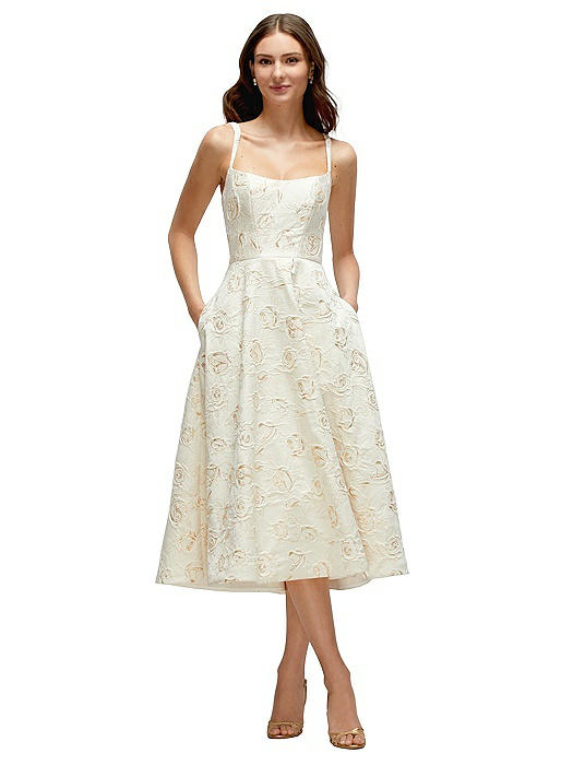 Dessy Bridesmaids: Dessy 3162GRO