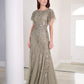ADRIANNA PAPELL PLATINUM BRIDESMAID DRESSES: ADRIANNA PAPELL 40452