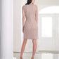 ADRIANNA PAPELL PLATINUM BRIDESMAID DRESSES: ADRIANNA PAPELL 40459