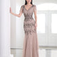 ADRIANNA PAPELL PLATINUM BRIDESMAID DRESSES: ADRIANNA PAPELL 40463