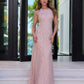 ADRIANNA PAPELL PLATINUM BRIDESMAID DRESSES: ADRIANNA PAPELL 40466