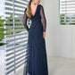 ADRIANNA PAPELL PLATINUM BRIDESMAID DRESSES: ADRIANNA PAPELL 40473