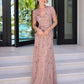 ADRIANNA PAPELL PLATINUM BRIDESMAID DRESSES: ADRIANNA PAPELL 40474