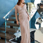 ADRIANNA PAPELL PLATINUM BRIDESMAID DRESSES: ADRIANNA PAPELL 40478