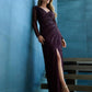 ADRIANNA PAPELL PLATINUM BRIDESMAID DRESSES: ADRIANNA PAPELL 40478