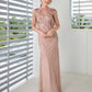 ADRIANNA PAPELL PLATINUM BRIDESMAID DRESSES: ADRIANNA PAPELL 40484