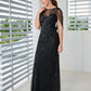 ADRIANNA PAPELL PLATINUM BRIDESMAID DRESSES: ADRIANNA PAPELL 40484