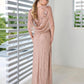 ADRIANNA PAPELL PLATINUM BRIDESMAID DRESSES: ADRIANNA PAPELL 40483