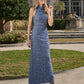 ADRIANNA PAPELL PLATINUM BRIDESMAID DRESSES: ADRIANNA PAPELL 40485