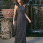ADRIANNA PAPELL PLATINUM BRIDESMAID DRESSES: ADRIANNA PAPELL 40496