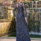 ADRIANNA PAPELL PLATINUM BRIDESMAID DRESSES: ADRIANNA PAPELL 40498