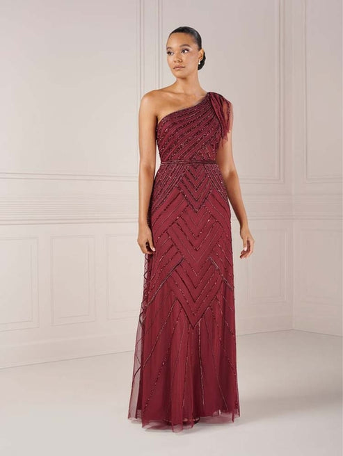 ADRIANNA PAPELL PLATINUM BRIDESMAID DRESSES: ADRIANNA PAPELL 40432 – Here Comes The Bridesmaid