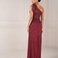 ADRIANNA PAPELL PLATINUM BRIDESMAID DRESSES: ADRIANNA PAPELL 40432